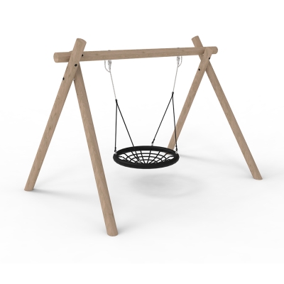 Η κούνια Bird's Nest, ένα από τα αγαπημένα παιχνίδια της παιδικής χαράς, προσφέρει μια διασκεδαστική, κοινωνική εμπειρία για πολλά παιδιά, ενθαρρύνοντας τη συνεργασία και την εναλλαγή ρόλων. Κατάλληλη για διάφορες ικανότητες και ηλικίες, προωθεί το παιχνίδι χωρίς αποκλεισμούς. Αυτή η κούνια ενισχύει τις κινητικές δεξιότητες, την ισορροπία, τον συντονισμό και την αντίληψη του χώρου των παιδιών. Ο ευέλικτος σχεδιασμός της υποστηρίζει το κάθισμα, την ορθοστασία, το ξάπλωμα, ακόμη και το ασφαλές άλμα, βοηθώντας στην ανάπτυξη των μυών του κορμού. Είναι ένας τέλειος συνδυασμός διασκέδασης και σωματικής ανάπτυξης.