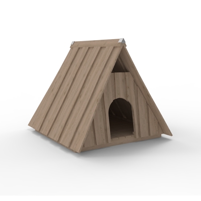 Το Camp House μοιάζει με σκηνή, προσφέροντας τη θαλπωρή της φύσης, ενώ παράλληλα παρέχει καταφύγιο από τη βροχή και τον άνεμο. Ο τριγωνικός σχεδιασμός του διαθέτει ένα μικρό άνοιγμα στο πάνω μέρος και μια πόρτα στο επίπεδο του εδάφους, που αφήνει το φως να μπει. Στο εσωτερικό, το Camp House δημιουργείται ένας άνετος και φιλόξενος χώρος για ευφάνταστο παιχνίδι, ενθαρρύνοντας το παιχνίδι ρόλων. Είναι ιδανικό για να εξερευνήσετε τη δημιουργικότητα, να αναπτύξετε κοινωνικές δεξιότητες και να απολαύσετε στιγμές ηρεμίας.