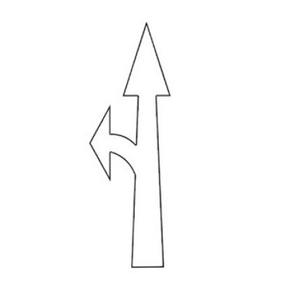 Large Diverge Arrow
